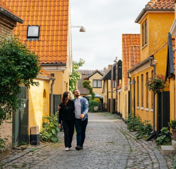 Walking the old town of Dragør