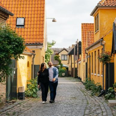 Walking the old town of Dragør